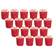 Holiday Candles Peace Ruby Ruby Red Votives - 