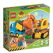 DUPLO Town Truck & Tracked Excavator Item # 10812 - 