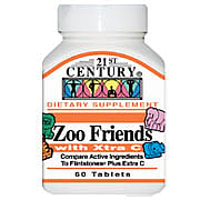 Zoo Friends with Xtra C Chewable - 