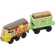 Wooden Railway Fruity FrosLni with Musical Ice Cream Cargo Car Engine - 