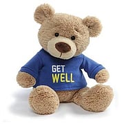 Get Well T-Shirt Bear Blue - 