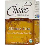 Organic Genmaich Green Tea with Roasted Brown Rise - 