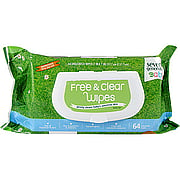 Baby Wipes Non Chlorine Bleached Unsented Travel Refill - 