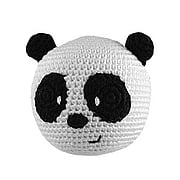 Hand Crocheted Panda Roly Poly Rattle - 