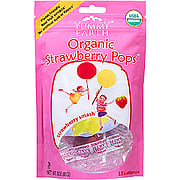 Organic Lollipops Strawberry - 