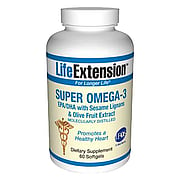 Super EPA/DHA with Sesame Lignans & Olive Fruit Extract - 
