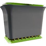 Fresh Air Odor-Free Kitchen Compost Collector Green Slate - 