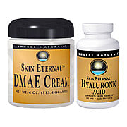 Skin Eternal Hyaluronic Acid 50 mg & Skin Eternal DMAE Cream Combo - 