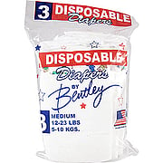 Disposable Medium Size Diapers - 