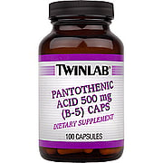 Pantothenic Acid, B5, 500mg - 