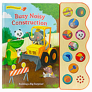 10 Button Sound Books Busy Noisy Construction - 