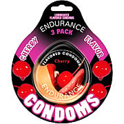 Endurance Cherrry Flavored Condoms - 