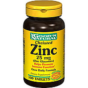 Chelated Zinc 25mg - 