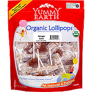 Organic Lollipops Ginger Zest - 