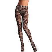 Leopard Tights One Size - 