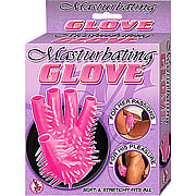 Masturbating Glove Pink - 