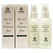 Pure & Sure Deodorant Spray with Aloe Vera Fragrance Free - 