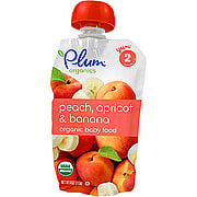 Peach, Apricot & Banana Organic Second Blends Fruit & Veggies - 