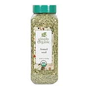 Simply Organic Fennel Seed Whole - 