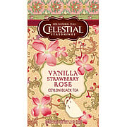 Vanilla Strawberry Rose Ceylon Black Tea - 