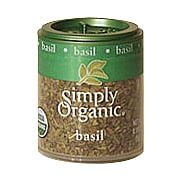 Simply Organic Sweet Basil Leaf Cut & Sifted - 