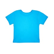 Organic T Shirt Bright Turquoise - 