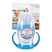 <strong>Munchkin Flexi-Transition防胀气打嗝360度自由伸展奶嘴宝宝学饮杯训练杯</strong>