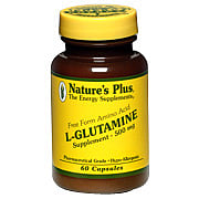 L-Glutamine 500 mg Free Form Amino Acid - 
