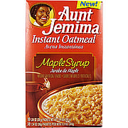 Maple Syrup Instant Oatmeal - 