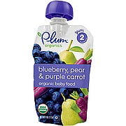 Blueberry, Pear & Purple Carrot Organic Second Blends Fruit & Veggies - 