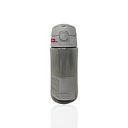 Funtainer 16 oz Plastic Hydration Bottle w/ Spout Lid Cool Gray - 
