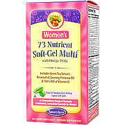 Women's 73 Nutrient Soft-Gel Multi with Omega 3 Oils - 