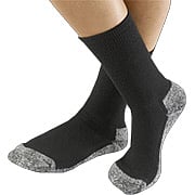 Socks Black, 9-11 Organic Cotton Sport Socks - 