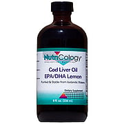 Cod Liver Oil EPA/DHA Lemon - 