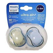 Avent Ultra Air Pacifier 0-6m, mixed case, 2 pack