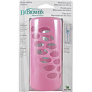 <strong>Dr. Brown 布朗博士硅胶外套不含BPA玻璃奶瓶8oz-粉色</strong>