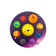Painted eight planets Happy Planet sky bubble music children's Educational Toy Blue Purple