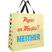 Paper or Plastic Shopper - 
