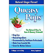 Queasy Pops, Natural Ginger - 