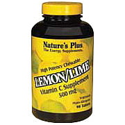 Lemon/Lime C 500 mg Chewable Vitamin C - 