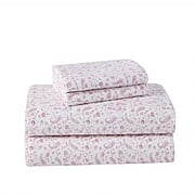 Laura Ashley Home100% Cotton Paisley Prance Full Sheet Flannel Web -Full