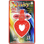 Ring Of Xtasy Rabbit Heart Red - 