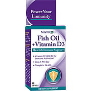 Fish Oil & Vitamin D3 1000mg - 
