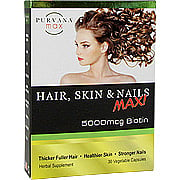 Purvana Max Hair Skin & Nails Max Biotin - 