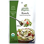 Simply Organic Ranch Salad Dressing - 