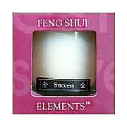 Metal/Success Feng Shui Palm Wax Candle - 