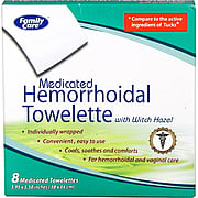 Medicated Hemorrhoidal Towellete - 