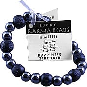 Happiness/Strength Black Karmalogy Beads - 
