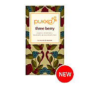 Organic Herbal Tea Three Berry Three Tea - 