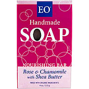 Organic Nourishing Bar Soap Rose & Chamomile - 